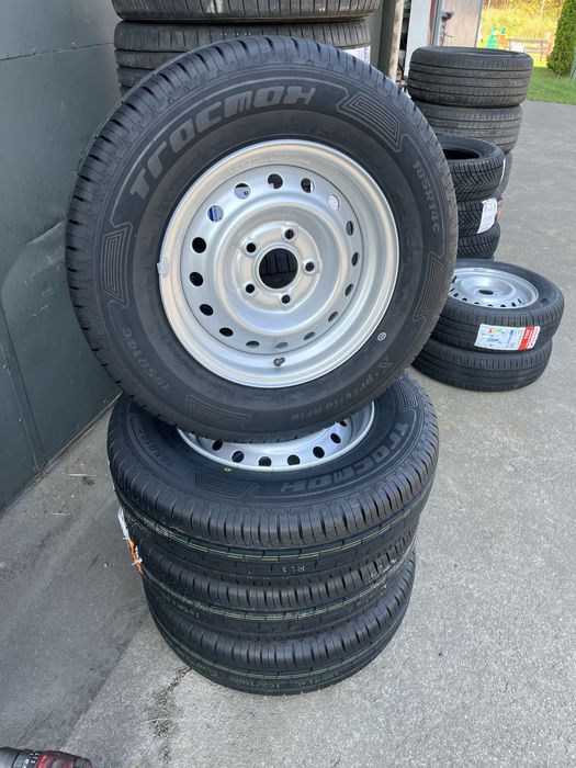 Nowe koła 185/14C 2025r laweta przyczepa