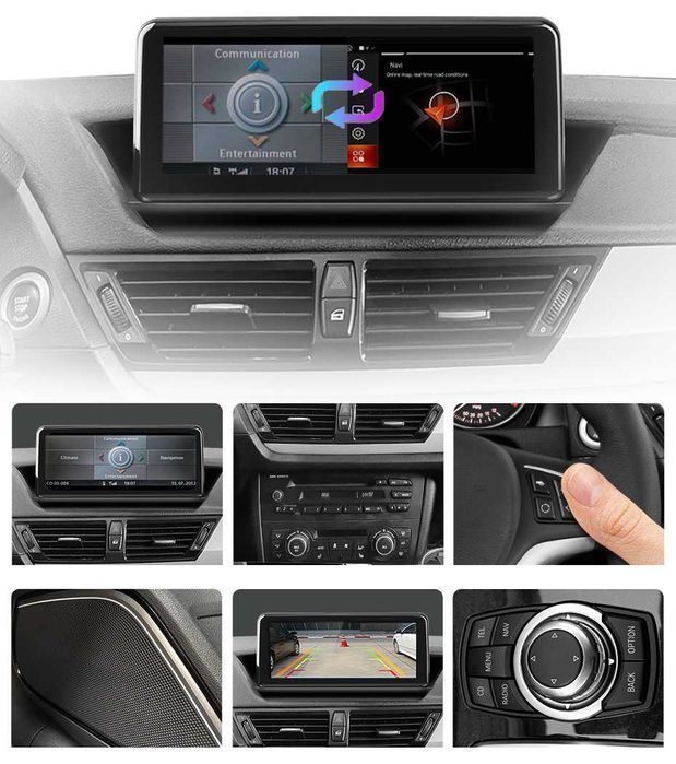 Radio nawigacja BMW X1 E84 CarPlay DSP Android Auto