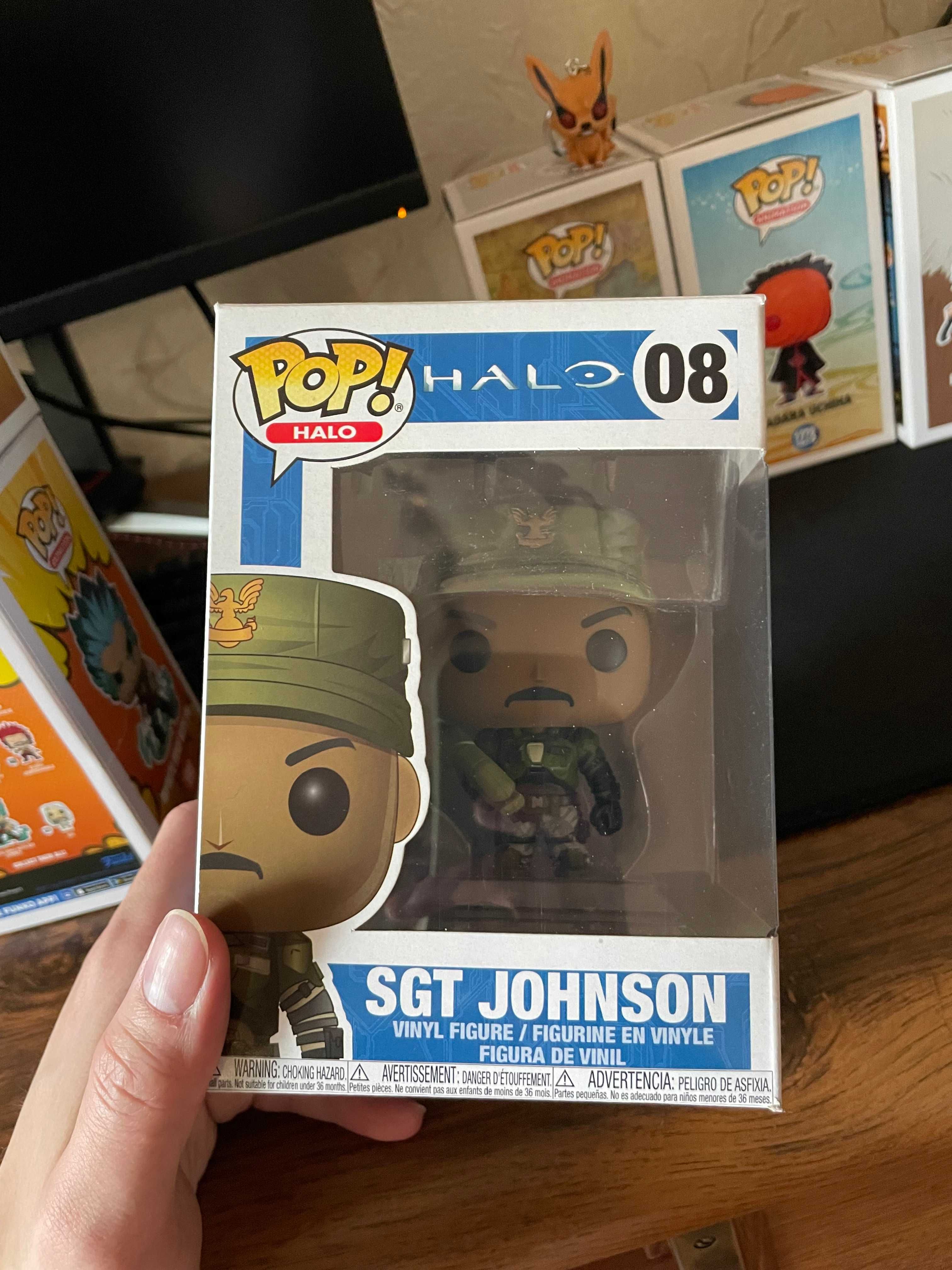 Funko POP Фігурка Halo SGT Johnson|Ейвері Джонсон GAMES #08