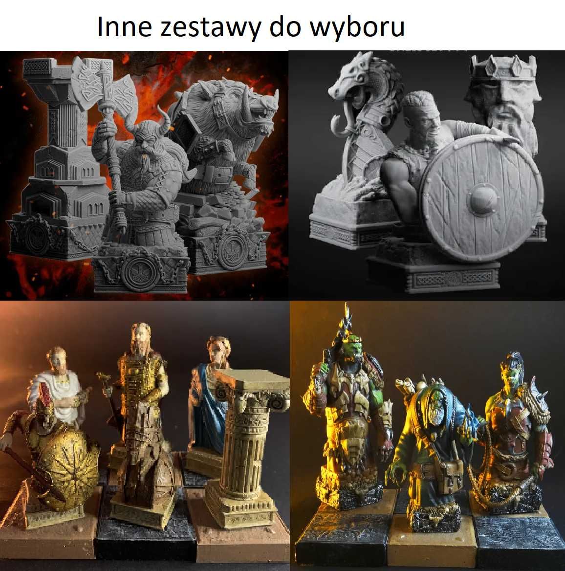 Szachy orków (styl World of Warcraft) personalizowane