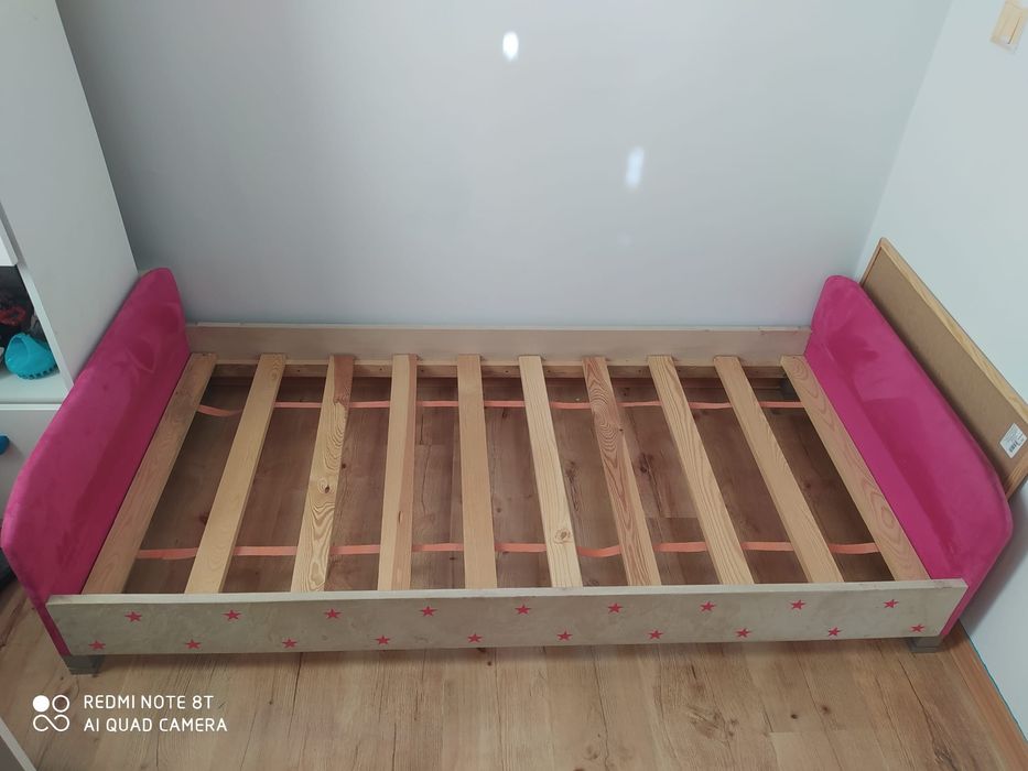 Łóżko dziecięce tapicerowane BabyComfort 80x160