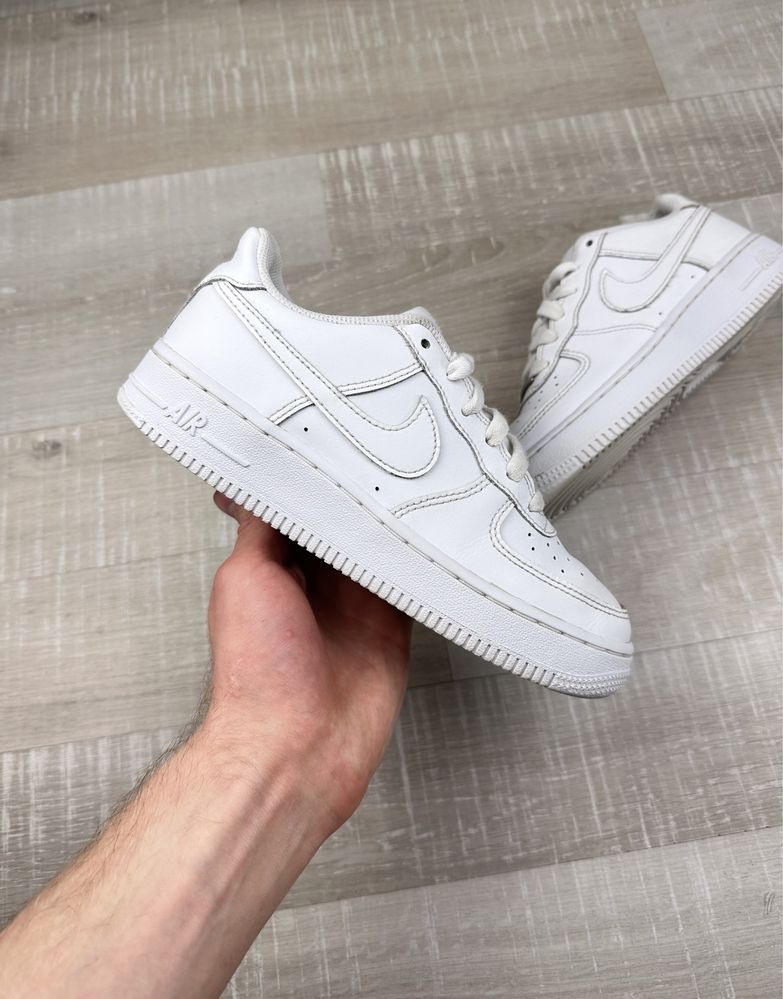 Оригінальні кросівки Nike Air Force 1 Jordan білосніжні 36-36,5 розмір