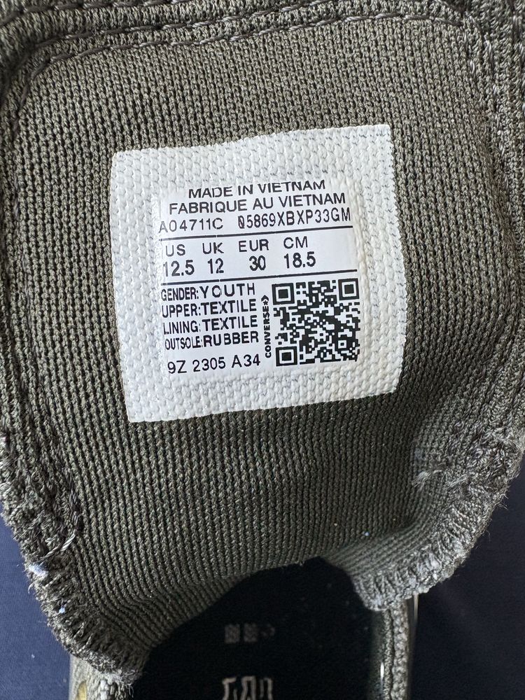 Converse dziecięce za kostkę