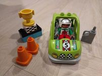 LEGO DUPLO 10589 Auto wyścigowe rajdowe rajdówka stand bardzo dobry