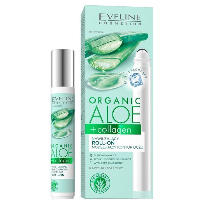 Eveline Cosmetics nawilżający roll-on modelujący kontur oczu 15ml