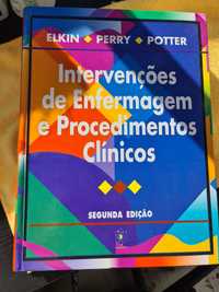 Livro novo, intervenções de enfermagem e procedimentos clínicos. Para