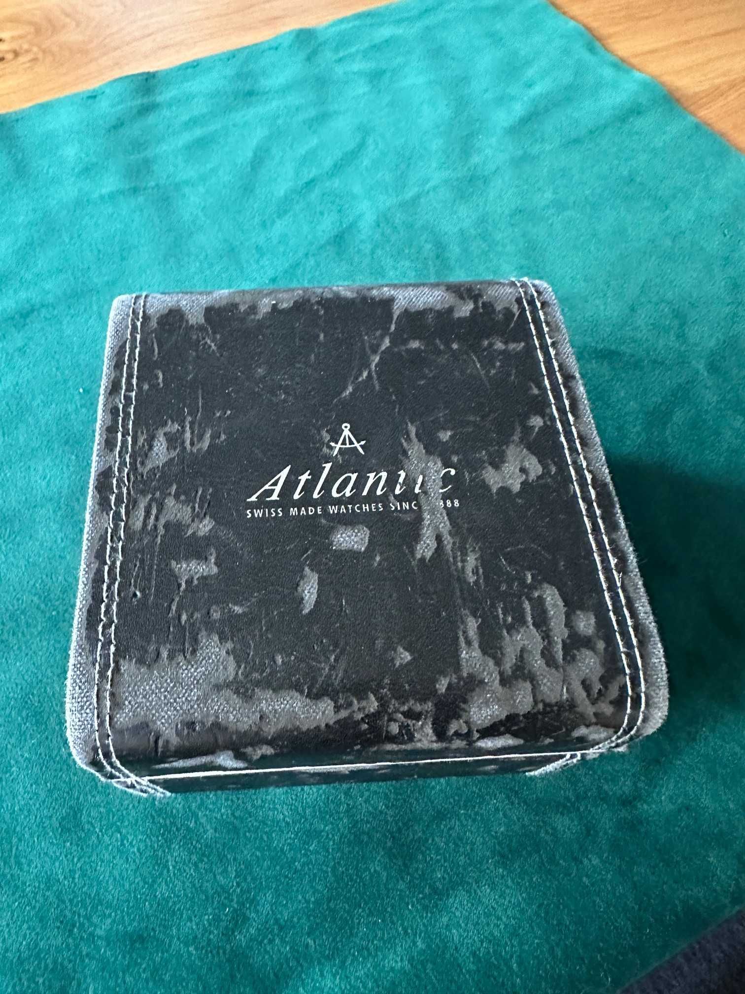 Zegarek Atlantic Seabase Stalowy z jasną tarczą, nowa bateria i pasek