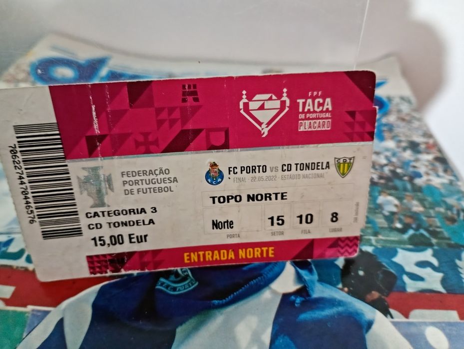 Troco Supertaça e da Taça de Portugal FC Porto Benfica Estrela Amadora