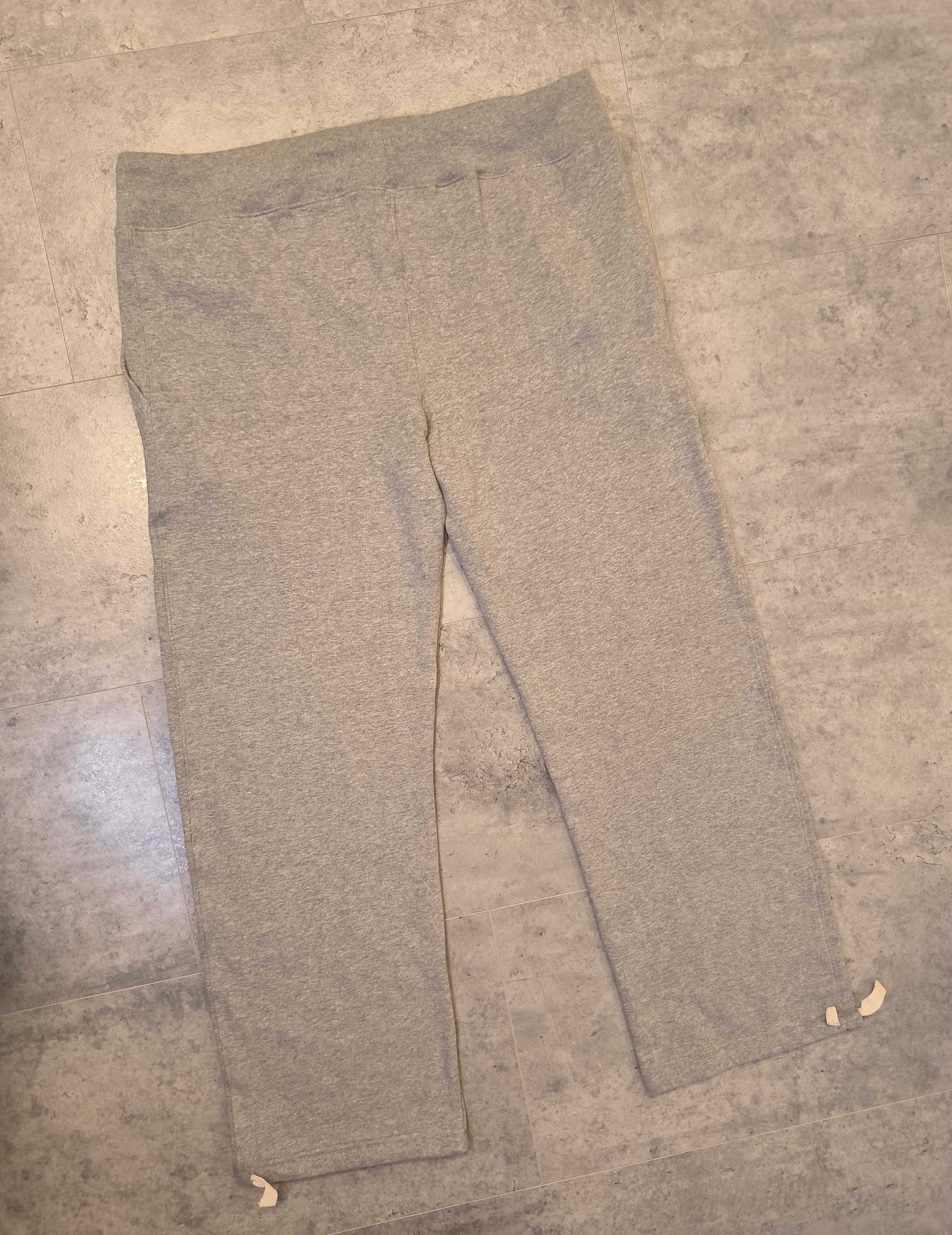 Spodnie Dresowe Dresy Ralph Lauren RL Polo Nowe z Metkami Szare Logo