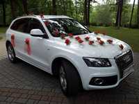 Ekskluzywna2 dekoracja samochodu na samochód ślub stroik auto