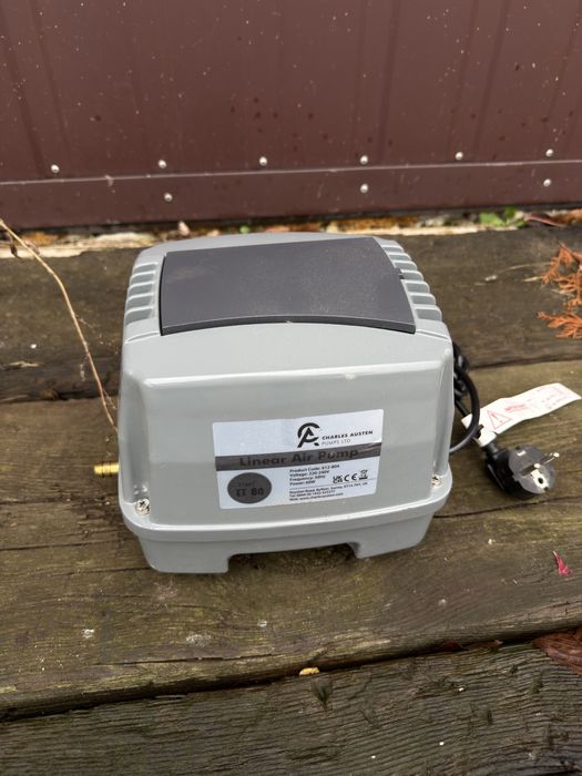 Dmuchawa Charles Austen ET 80 - stan jak nowy! Kilka godzin pracy!