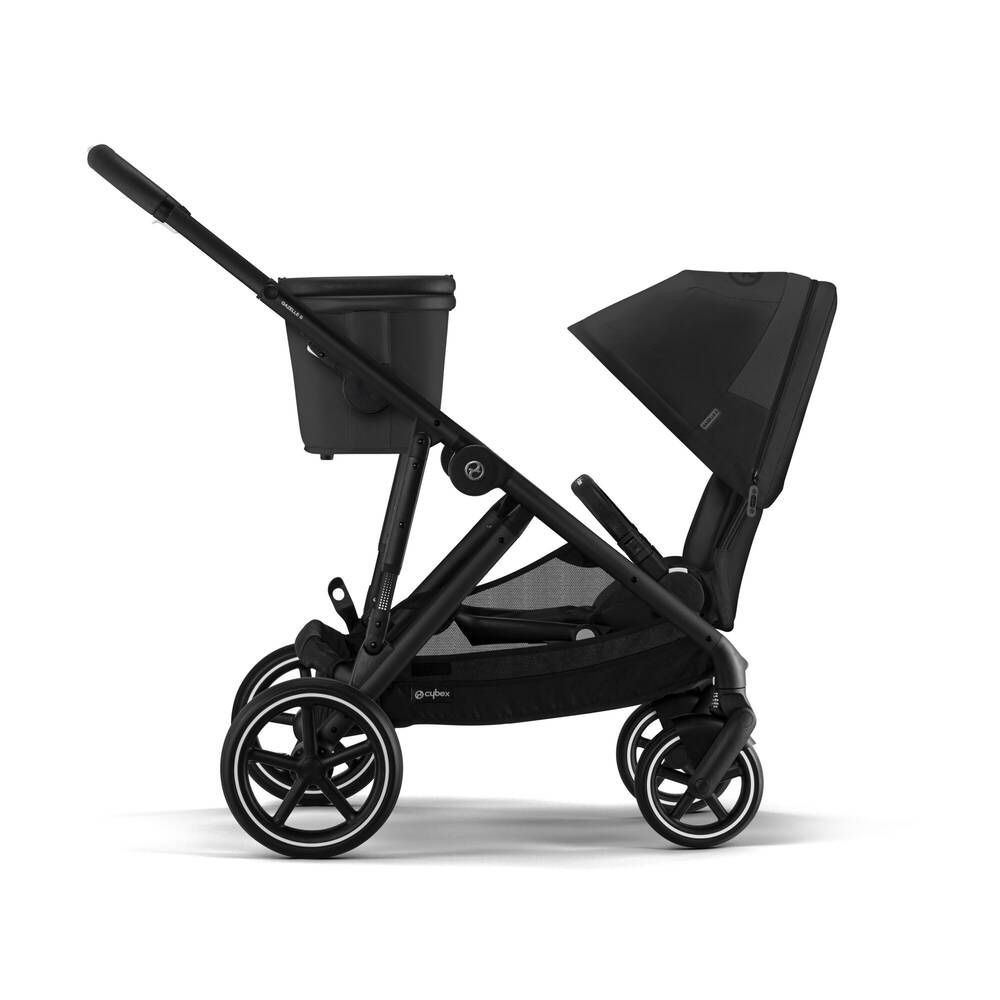 Wózek cybex gazelle S 2x spacerówka 1x kosz na zakupy,czarny, bdb stan