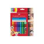 Kredki trójkątne Colour Grip 2001/18+6 kol. Faber Castell blister,