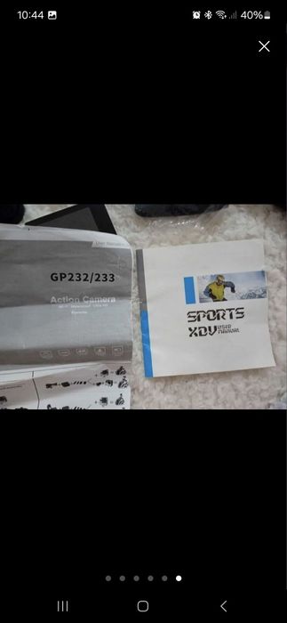 Câmara de Ação com acessórios Sports XDV