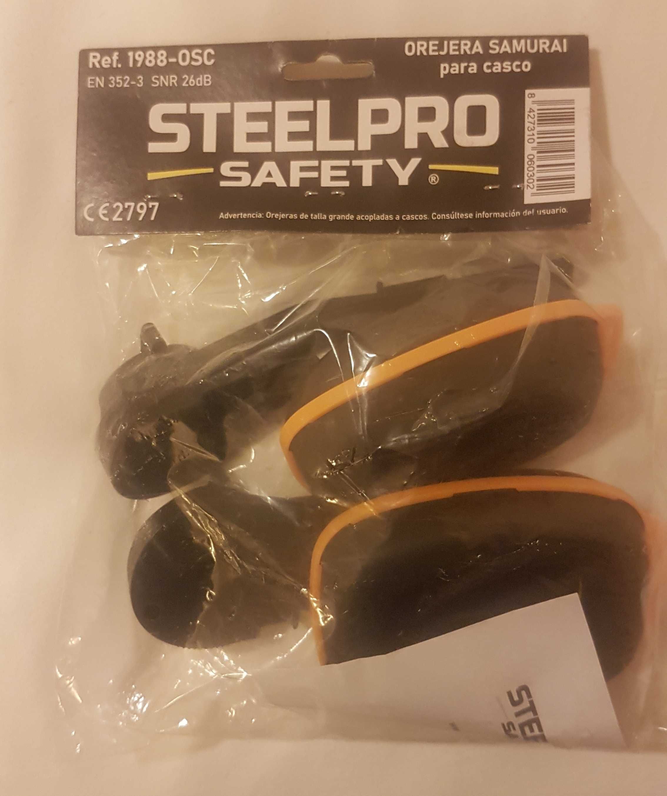 Новые защитные наушники на каски Steelpro Испания