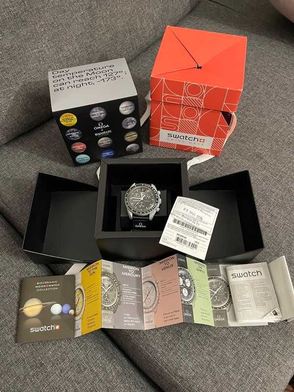 Swatch x Omega Bioceramic Moonswatch Mission to the Moon