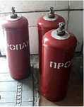 Большой Газовый баллон 50л есть Редуктор шланга для печки