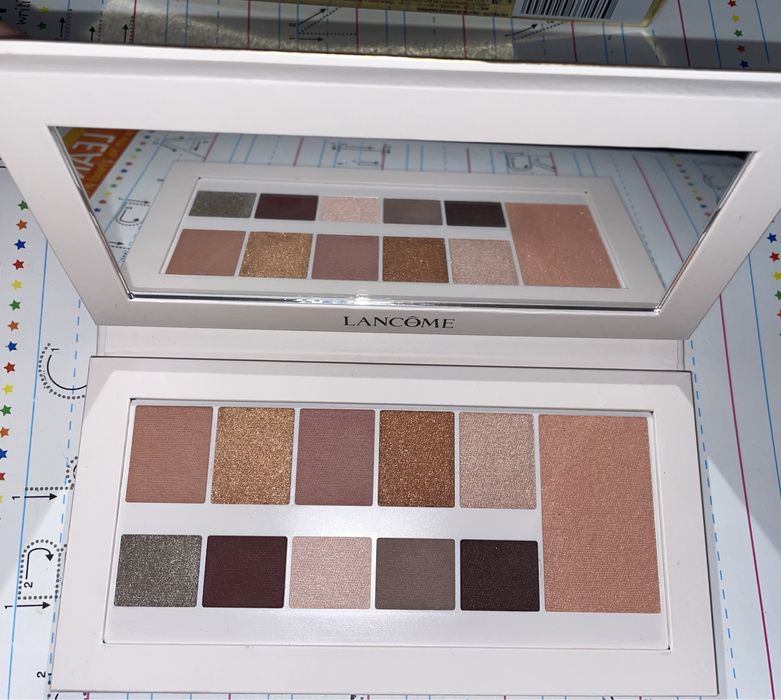 Палетка тіней та румʼян Lancome Eye & Face