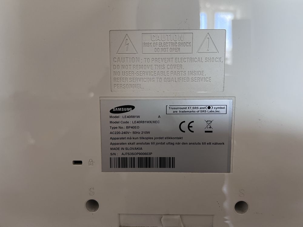 Sprzedam używany telewizor samsung