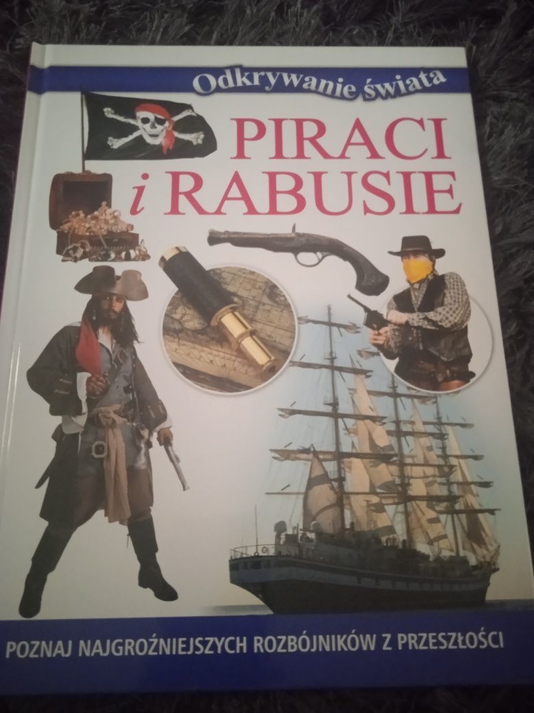 Książka o piratach i rabusiach