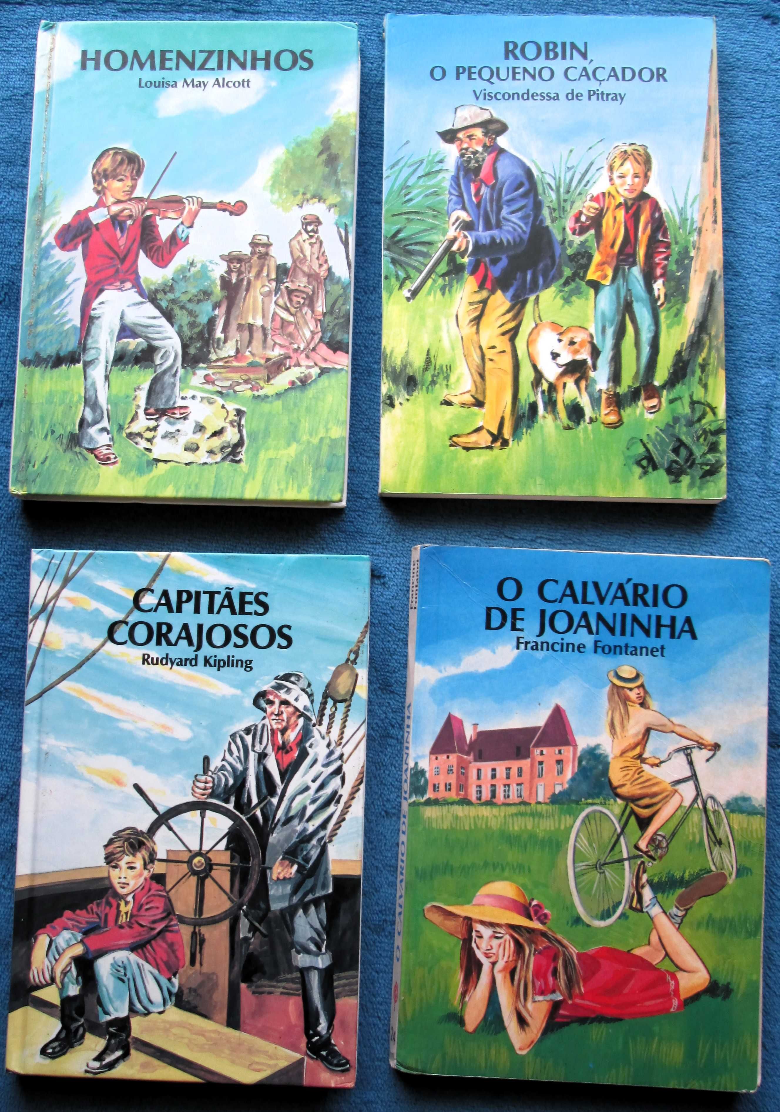 Condessa Ségur; Luisa May Alcott; Kipling;
