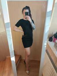 Mała czarna elegancka sukienka 36/S Wallis