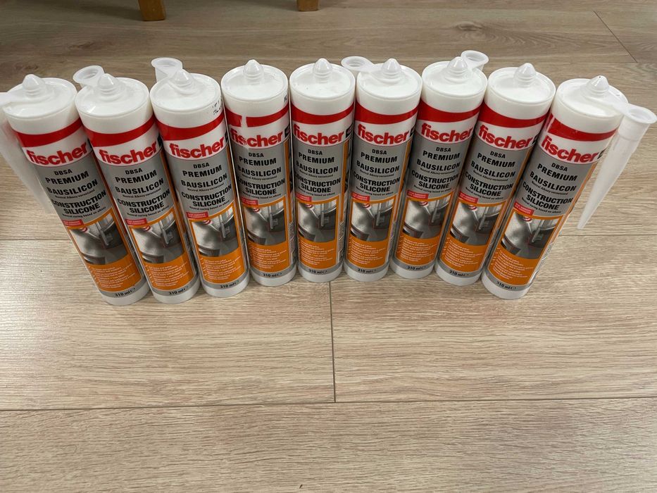 fischer silkon DBSA Premium Bausilicon – 9 szt