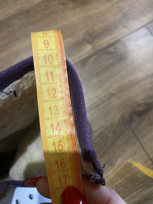 Зимові чоботи, сапожки для дівчинки 27 р.