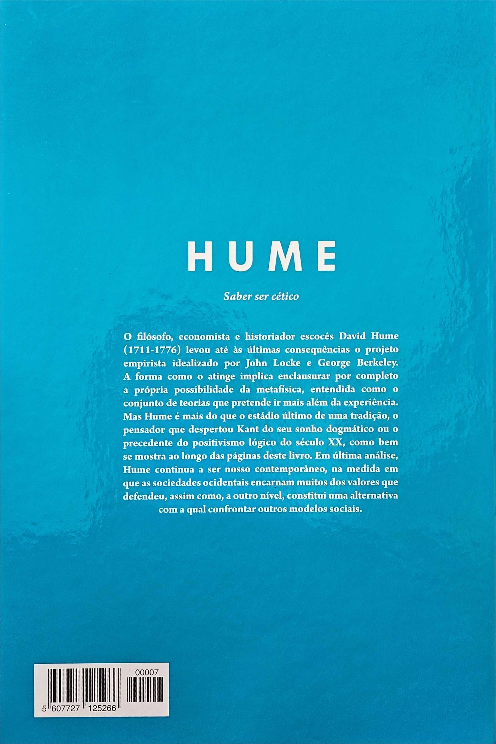 Livro Hume - Saber ser cético