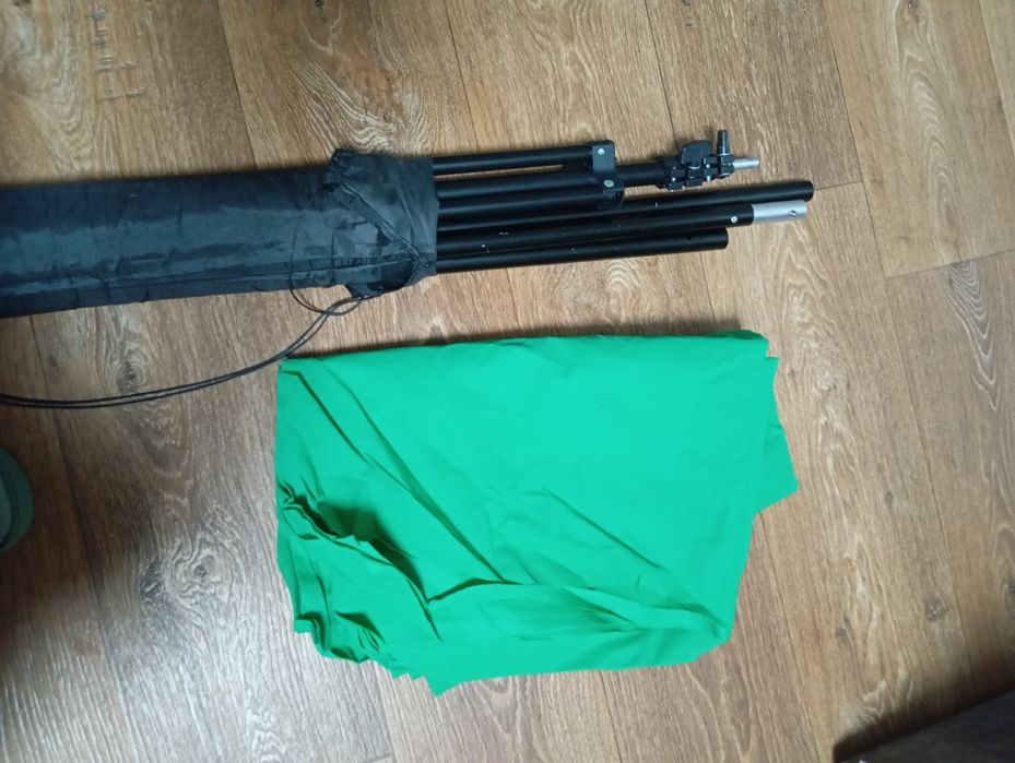 Штатив+зелёный хромакей +чехол!
