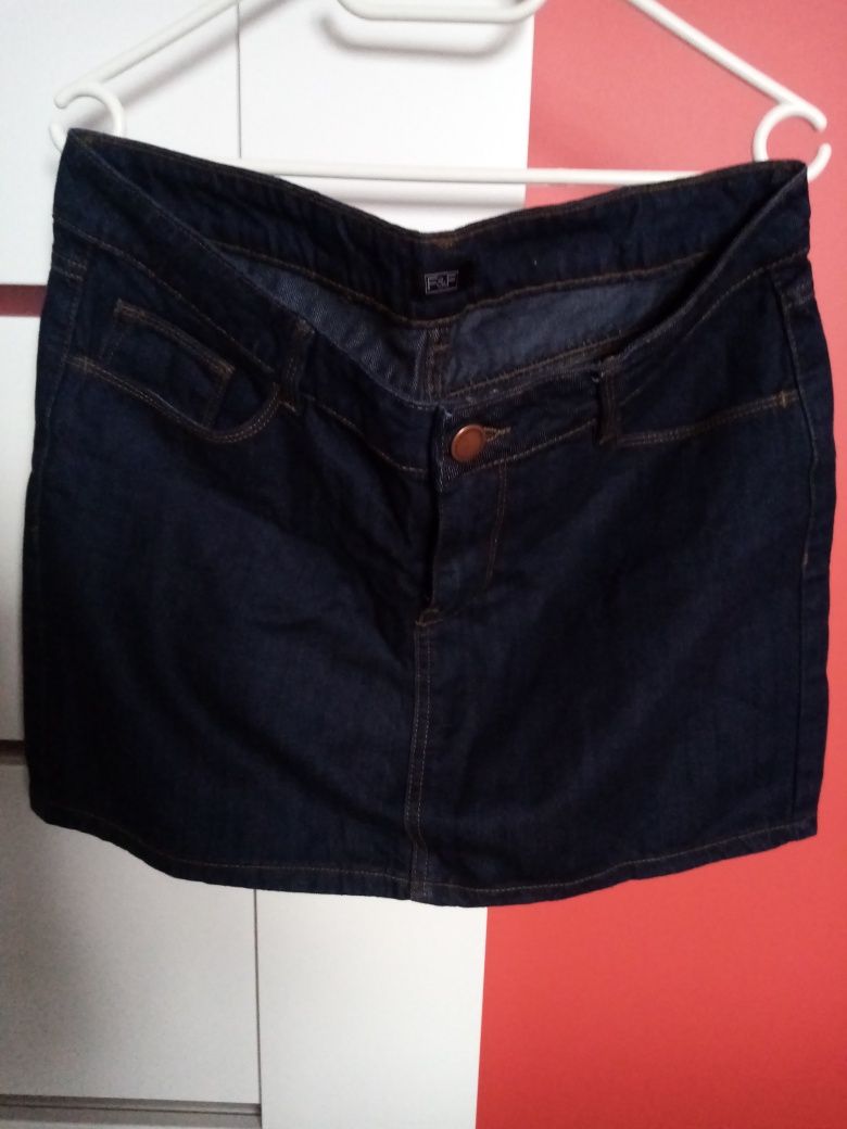 Spódnica mini jeans