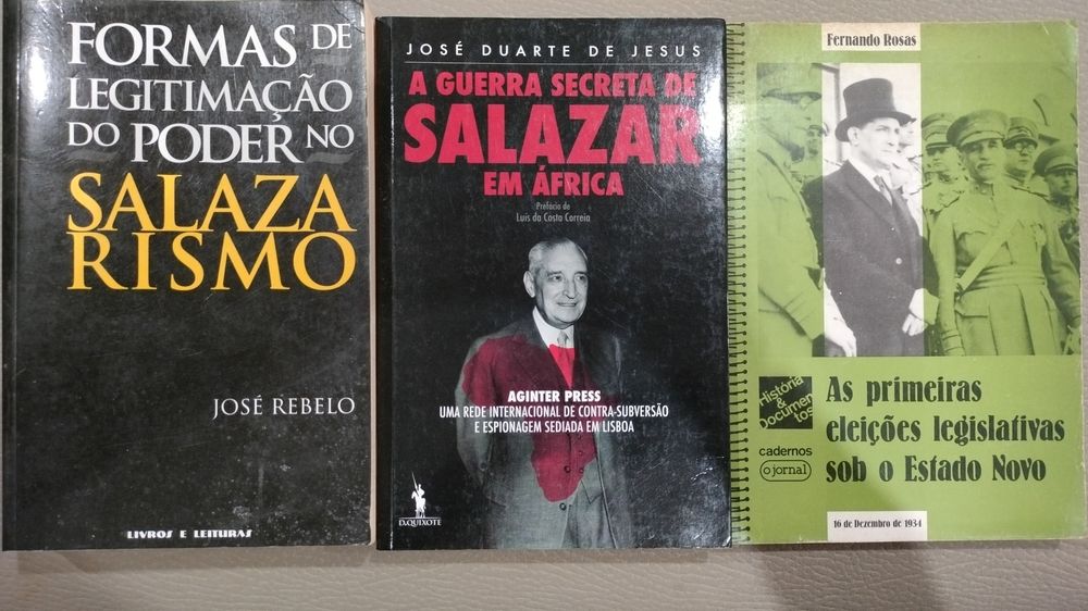 Livros pack 3 - História, ditadura, Salazar