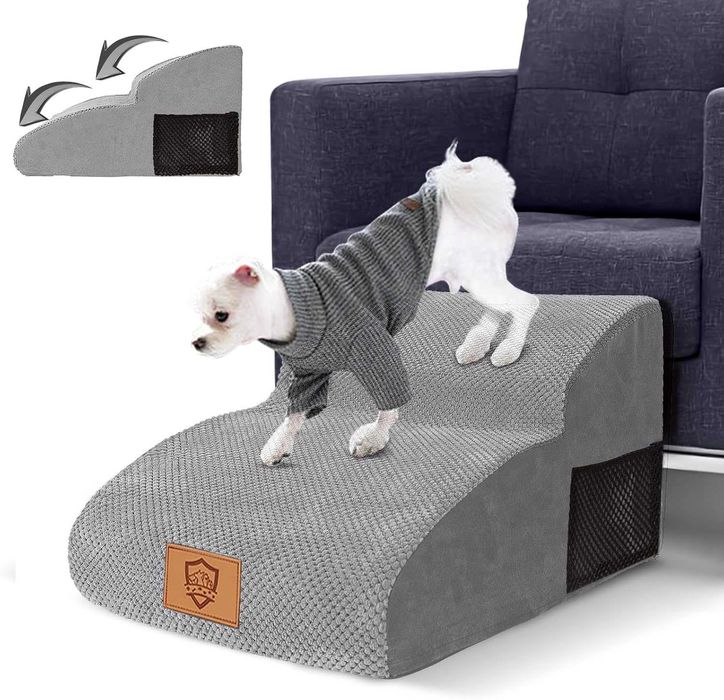 Schody dla małych psów Myiosus 2 stopniowe antyposlizgowe