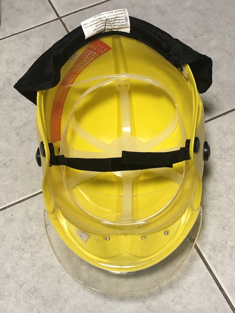 KLEIN Hełm strażacki z opuszczaną maską