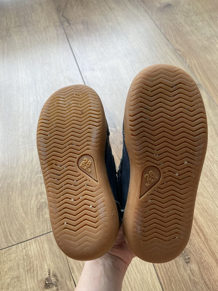 Buty zimowe kozaki Bobux 28 granatowe