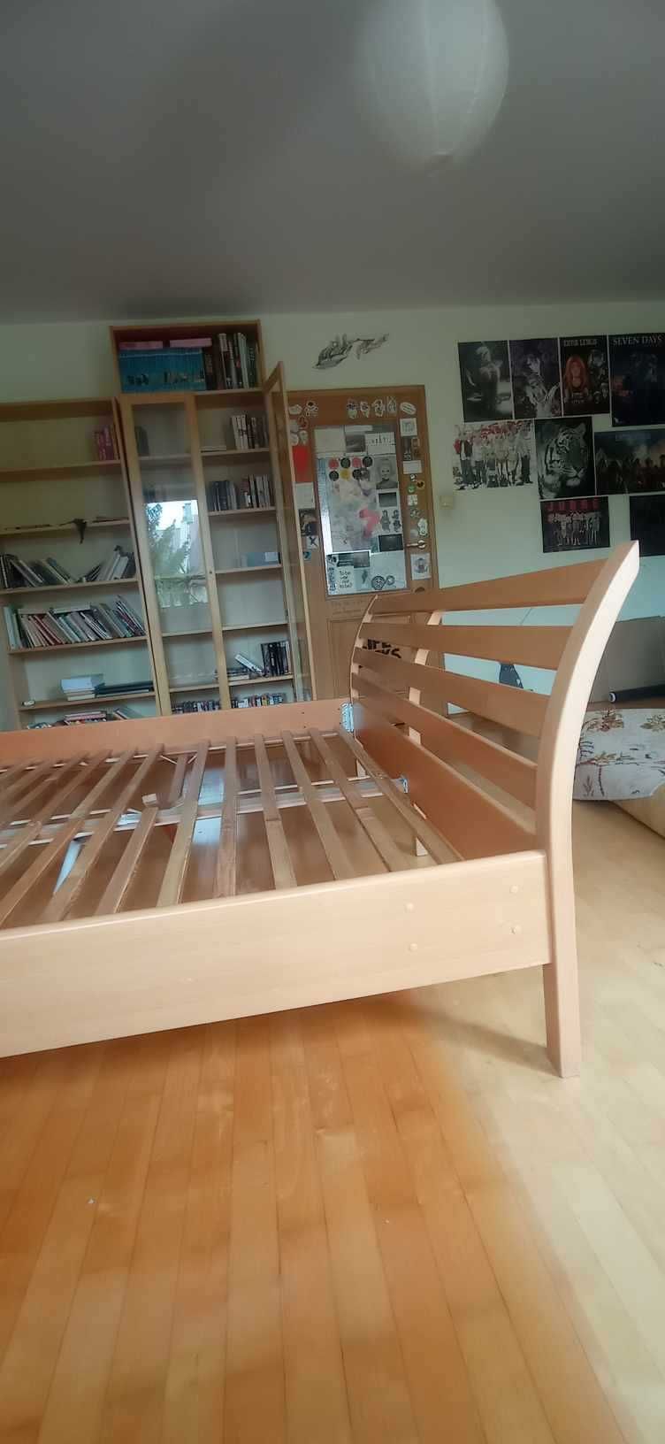Łóżko z drewna bukowego 200 x 200