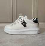 Karl lagerfeld sneakers damskie nowe skorzane buty na lato modne