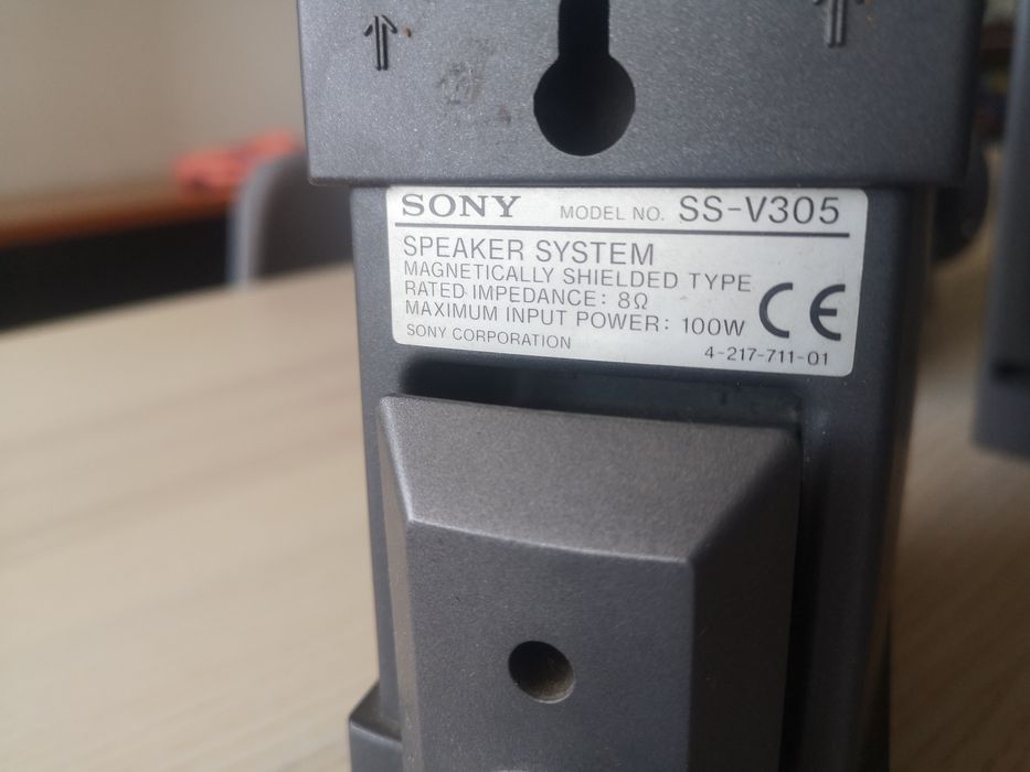 Conjunto 4 Colunas Sony 100w