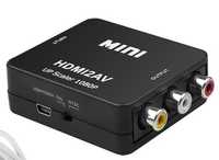 Konwerter HDMI do AV (RCA) - Mini HDMI2AV