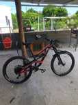 Bicicleta Capra 27 Aluminum Comp - Black Pearl/Blood Red