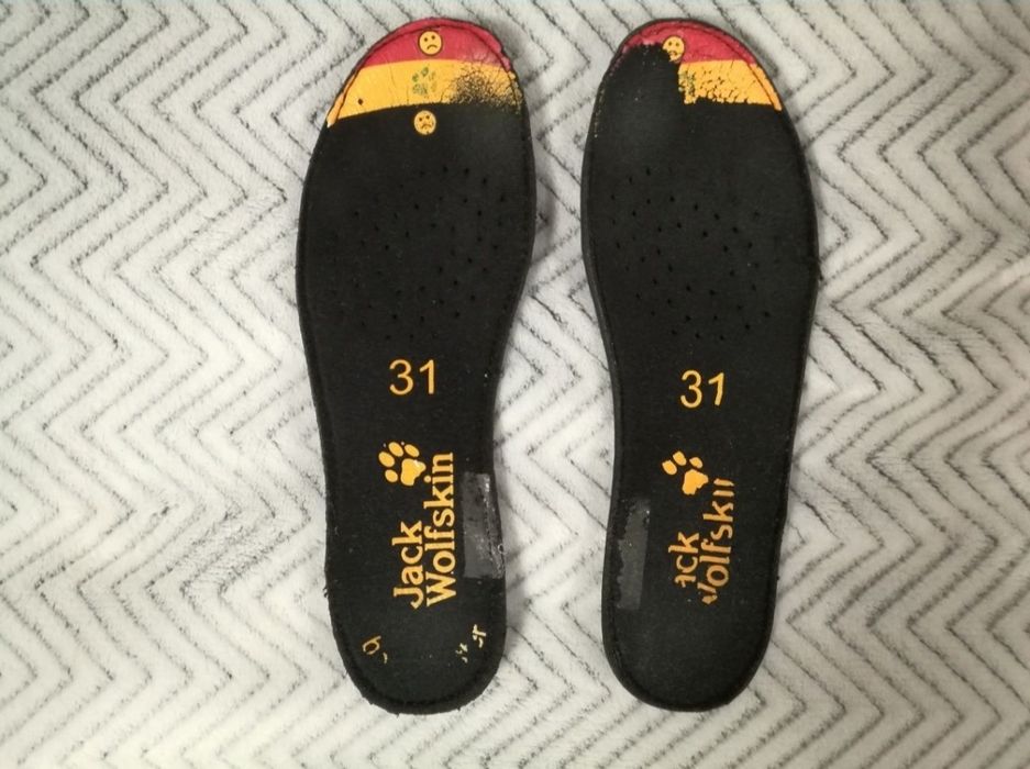 Buty trekkingowe Jack Wolfskin roz.31 , trapery wodoodporne , skóra