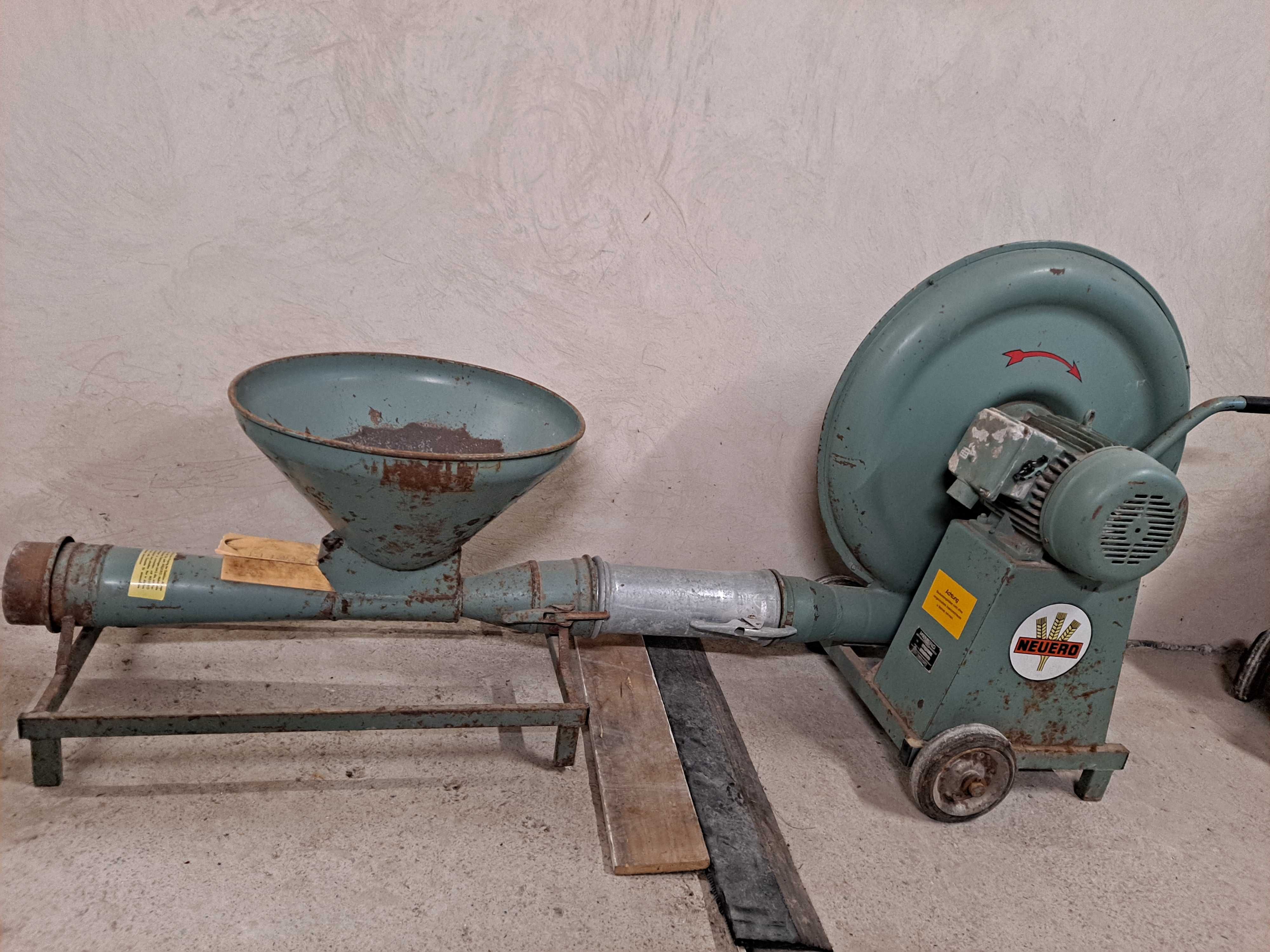 Dmuchawa do zboża od 2,2 do 7,5 kw tornado neuero  duża wydajność