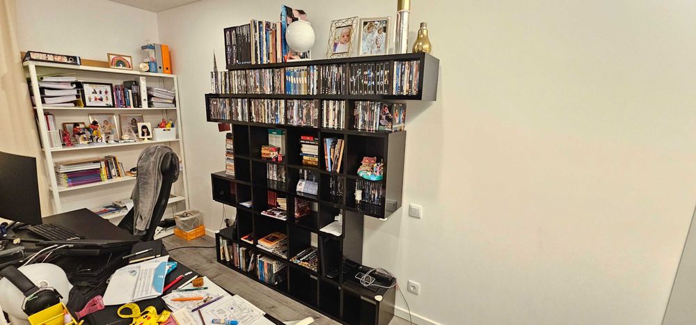 Estante com design de autor