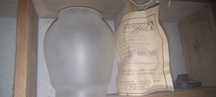 Klosz do lampy gazowe G3 Predom 1980 r