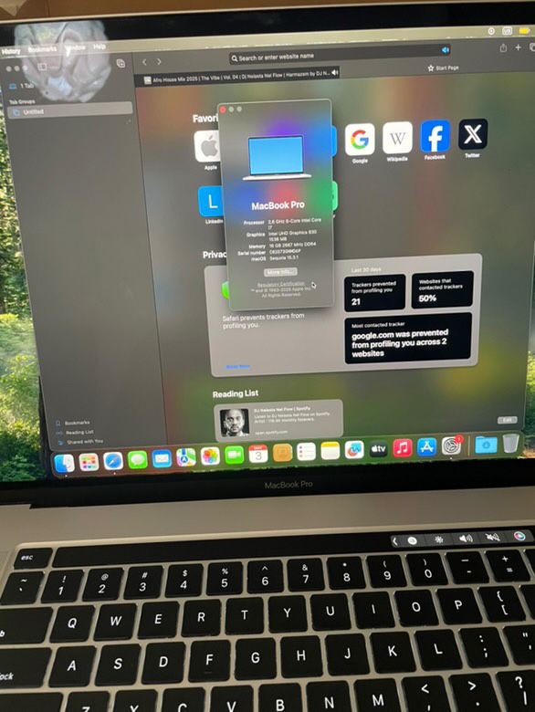 MacBook Pro 19 novo