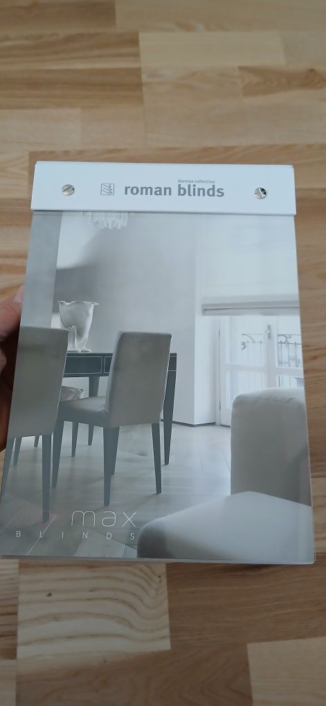 Dormax próbnik tkanin rolety rzymskie softlux i flexilux