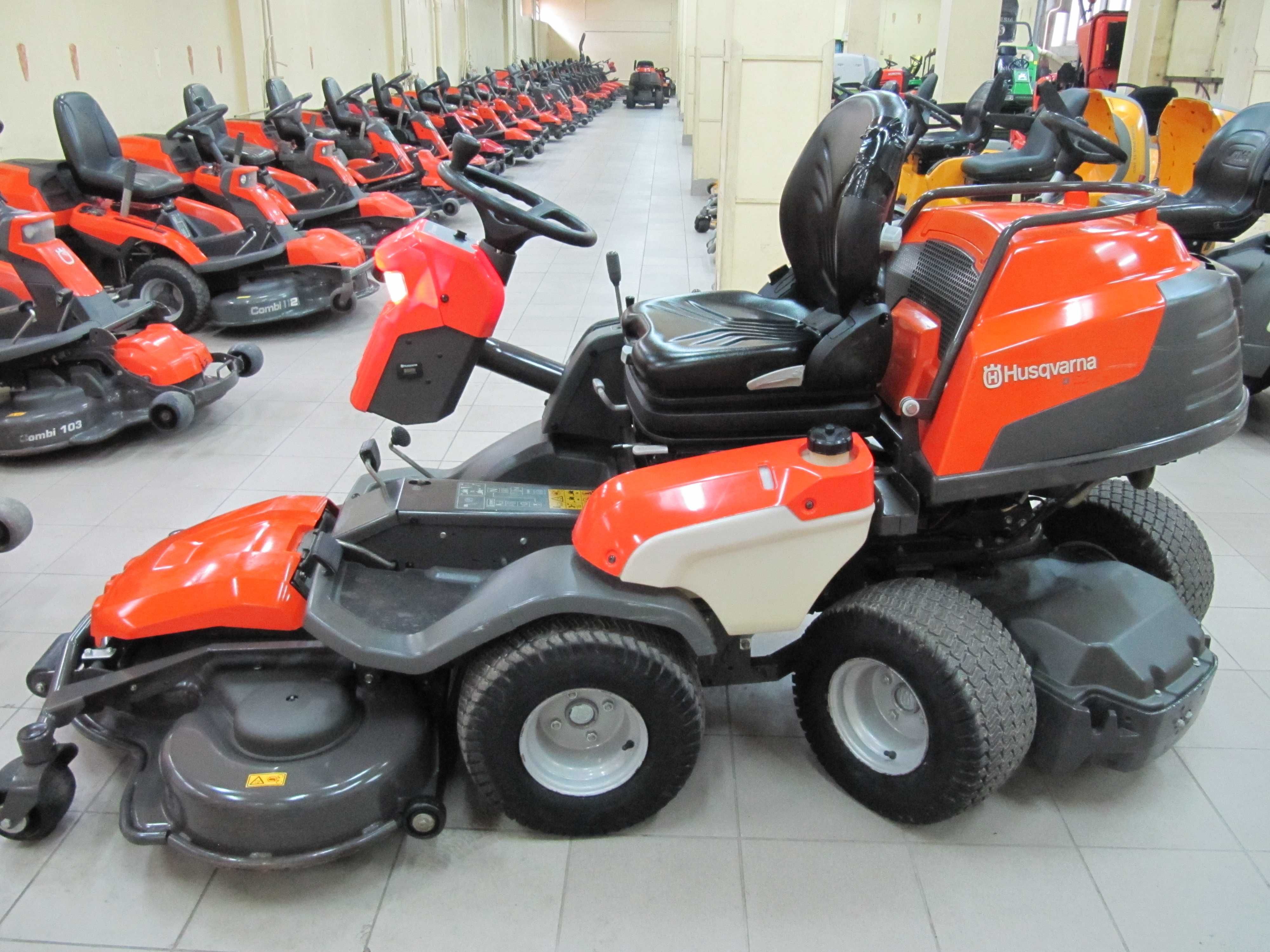 Traktorek Kosiarka Rider Husqvarna P 524 AWD 4X4 2016r KAWASAKI 24 KM