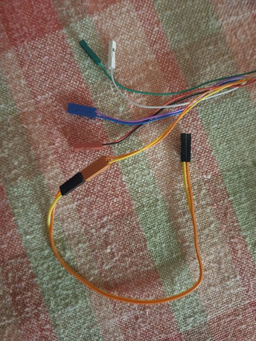 Interruptor de PC, com cabo 1,2m, reset, para diy PC, secretária