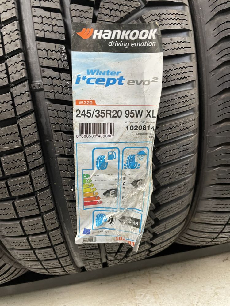 245/35R20 95W Hankook Winter i*cept evo2 NOWE!!!