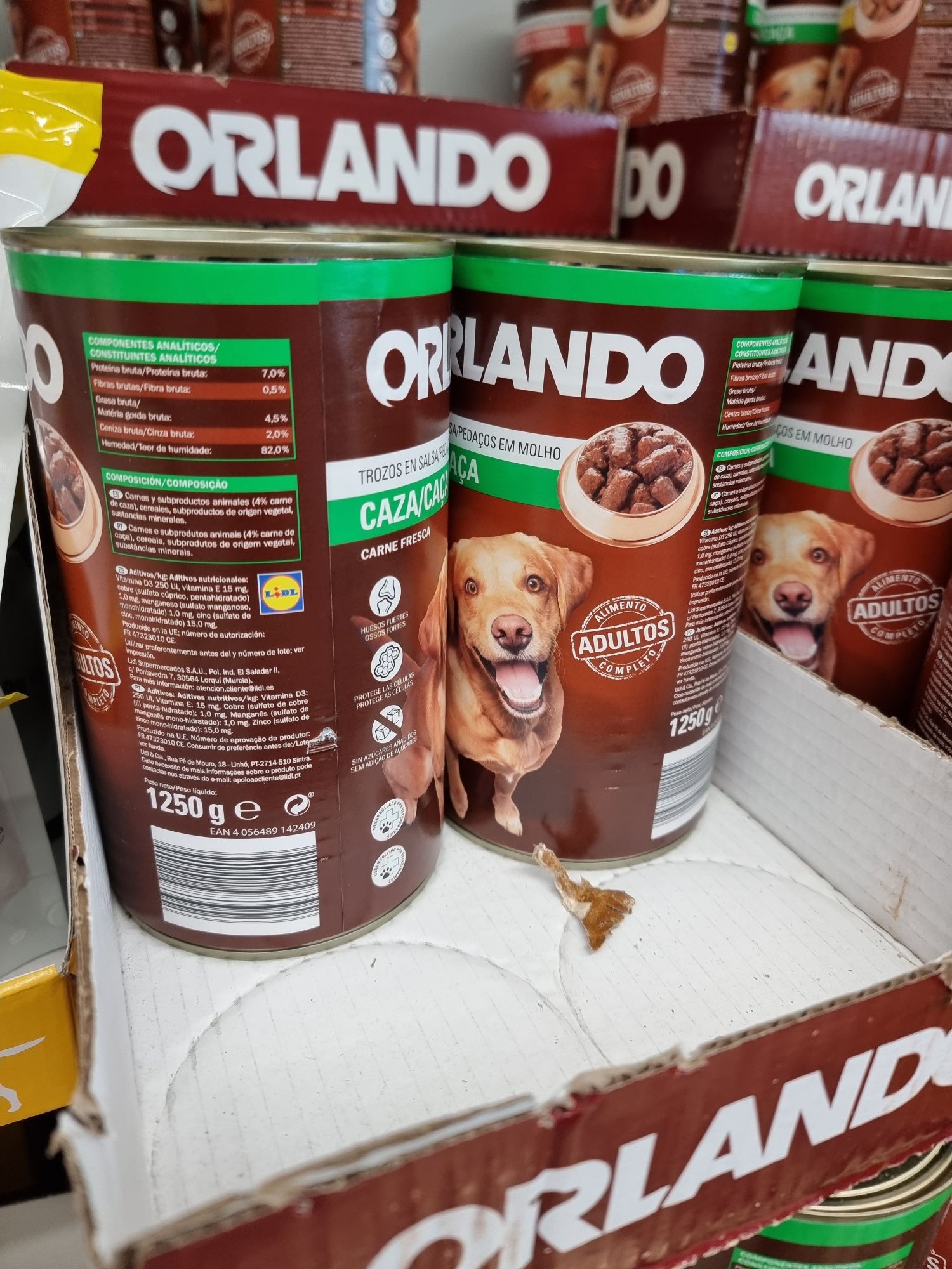 Vendo Latas de racão para cães